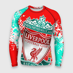 Рашгард мужской LIVERPOOL ЛИВЕРПУЛЬ, цвет: 3D-принт