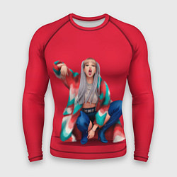 Рашгард мужской Kill the love Lisa, цвет: 3D-принт