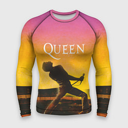 Рашгард мужской Queen Freddie Mercury Z, цвет: 3D-принт
