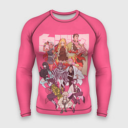 Рашгард мужской Slayers on pink, цвет: 3D-принт