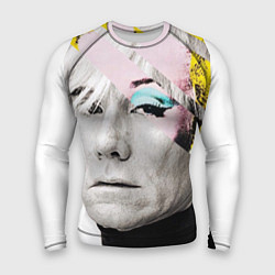 Рашгард мужской Энди Уорхол Andy Warhol, цвет: 3D-принт