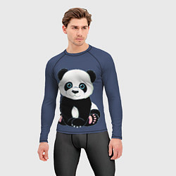 Рашгард мужской Милая Панда Sweet Panda, цвет: 3D-принт — фото 2