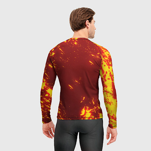 Мужской рашгард Дино Метеор Небесный молот Z / 3D-принт – фото 4