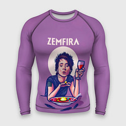 Рашгард мужской ZEMFIRA арт ужин, цвет: 3D-принт