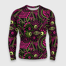 Рашгард мужской Модный абстрактный узор, цвет: 3D-принт