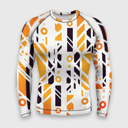 Мужской рашгард Абстракция маршрут