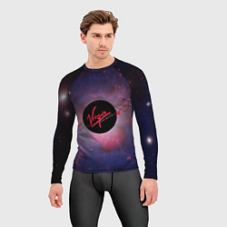 Рашгард мужской Virgin Galactic космос, цвет: 3D-принт — фото 2