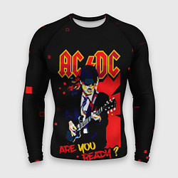 Рашгард мужской ARE YOU REDY? ACDC, цвет: 3D-принт