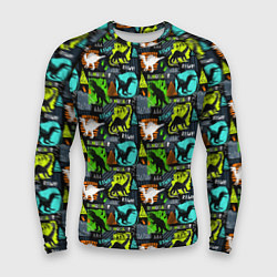 Мужской рашгард Dinosaurs