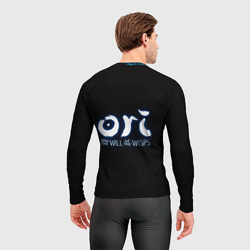 Мужской рашгард Ori and the Will of the Wisps Logo спина / 3D-принт – фото 4