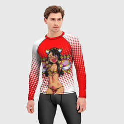 Рашгард мужской Nаgatoro, цвет: 3D-принт — фото 2