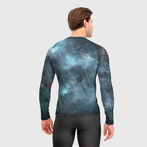 Мужской рашгард Naraka team / 3D-принт – фото 4