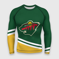 Мужской рашгард Minnesota Wild NHL