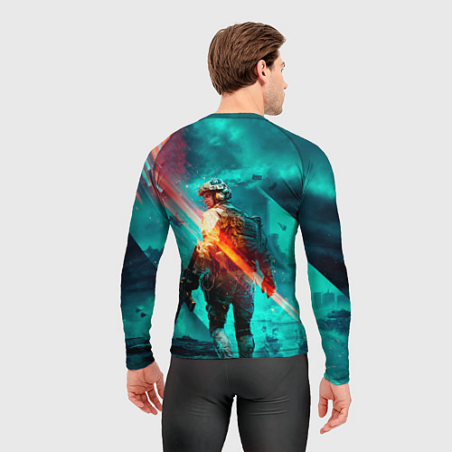 Мужской рашгард Battlefield 2042 игровой арт / 3D-принт – фото 4