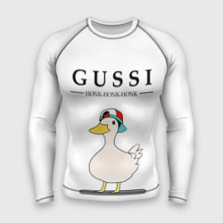 Рашгард мужской GUSSI HONK BABY, цвет: 3D-принт