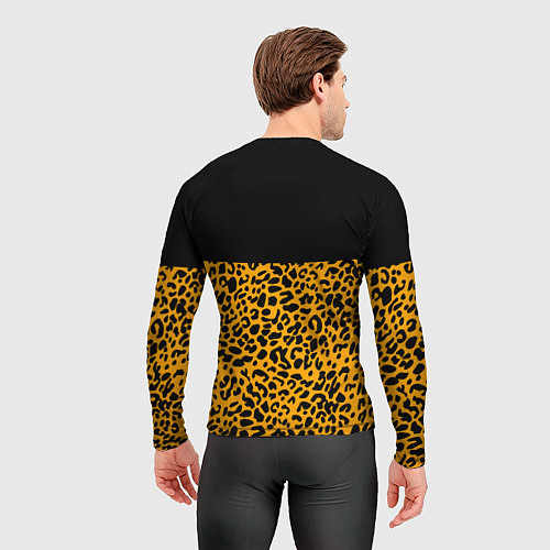 Мужской рашгард СТИЛЬ ЛЕОПАРДА / 3D-принт – фото 4