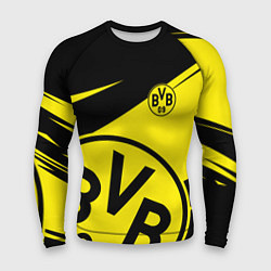 Рашгард мужской BORUSSIA BVB 09 LOGO, цвет: 3D-принт