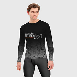 Рашгард мужской DYING LIGHT РАЗЛОМЫ ТРЕЩИНЫ, цвет: 3D-принт — фото 2