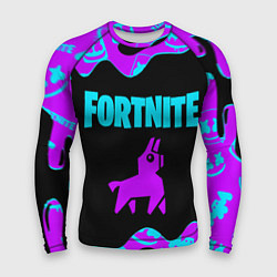 Рашгард мужской FORTNITE MARSHMELLO NEON НЕОН, цвет: 3D-принт