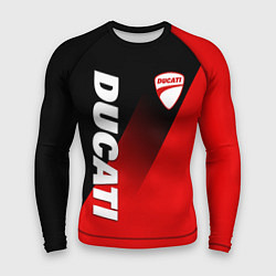 Рашгард мужской DUCATI RED DEVIL MOTOCYCLE, цвет: 3D-принт