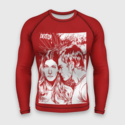 Рашгард мужской Dexter and Debra Morgan, цвет: 3D-принт