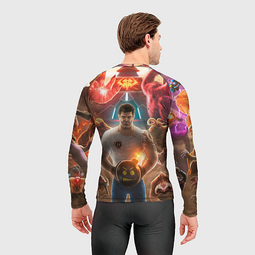 Мужской рашгард Serious Sam Игровые персонажи Босы / 3D-принт – фото 4