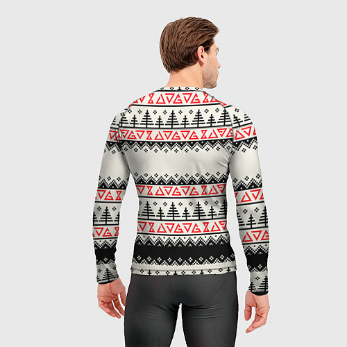 Мужской рашгард Свитер The Witcher / 3D-принт – фото 4