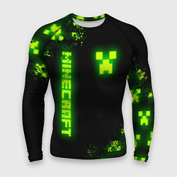 Мужской рашгард MINECRAFT NEON LOGO CREEPER