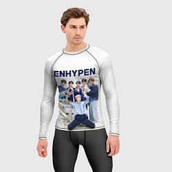 Рашгард мужской ENHYPEN Хисын, Джейк, Джей, Сонхун, Сону, Чонвон,, цвет: 3D-принт — фото 2