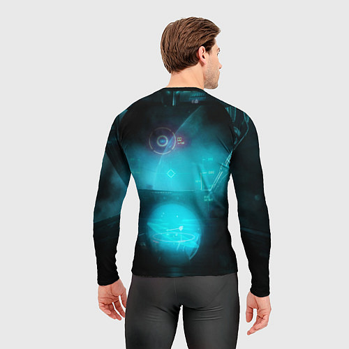 Мужской рашгард Star Citizen spaceship / 3D-принт – фото 4