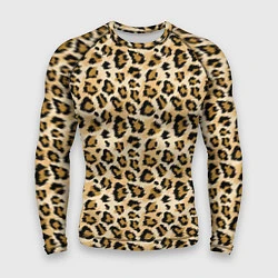 Рашгард мужской Пятна Дикого Леопарда, цвет: 3D-принт