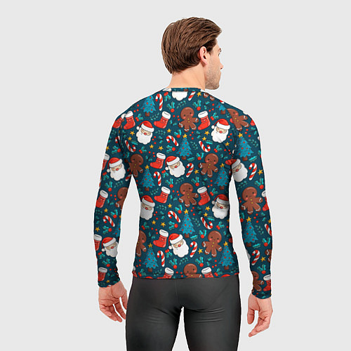 Мужской рашгард ПОКРЫТО НОВЫМ ГОДОМ! / 3D-принт – фото 4