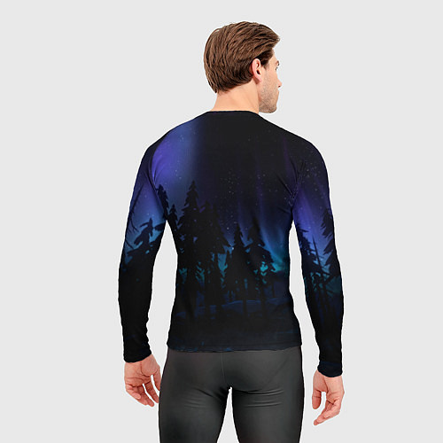 Мужской рашгард The Long Dark Logo / 3D-принт – фото 4