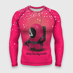 Рашгард мужской Among Us x Squid Game, цвет: 3D-принт