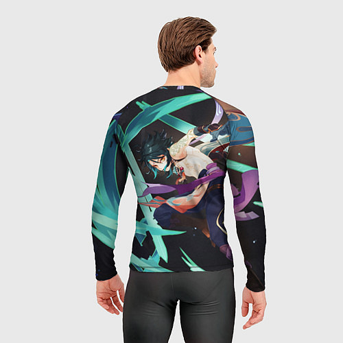 Мужской рашгард СЯО ВОЛНЫ, GENSHIN IMPACT / 3D-принт – фото 4