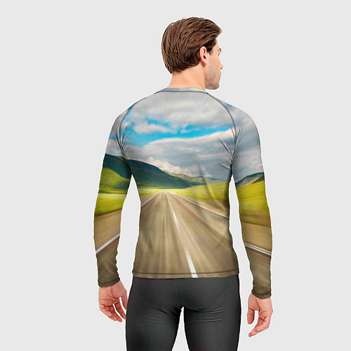 Мужской рашгард Euro Truck Simulator / 3D-принт – фото 4