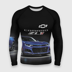 Рашгард мужской Chevrolet Camaro ZL1 Motorsport, цвет: 3D-принт