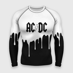 Рашгард мужской ACDC подтёки, цвет: 3D-принт