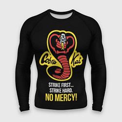 Рашгард мужской Cobra Kai - No mercy!, цвет: 3D-принт