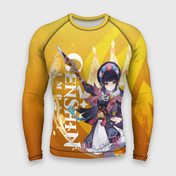 Рашгард мужской ЮНЬ ЦЗИНЬ ГЕНШИН, цвет: 3D-принт