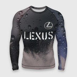 Рашгард мужской LEXUS Lexus - Краски, цвет: 3D-принт