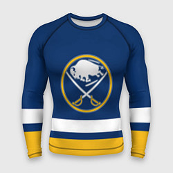 Рашгард мужской Buffalo Sabres, Баффало Сейберз, цвет: 3D-принт