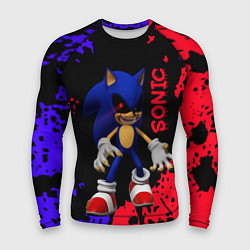 Рашгард мужской Соник екзе Sonic exe, цвет: 3D-принт
