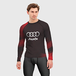Рашгард мужской Audi logo, цвет: 3D-принт — фото 2