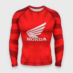 Рашгард мужской Honda красные линии, цвет: 3D-принт