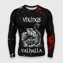 Рашгард мужской Викинги: Вальхалла Vikings: Valhalla, цвет: 3D-принт