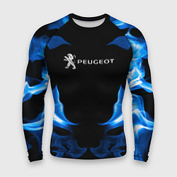 Рашгард мужской Peugeot Fire, цвет: 3D-принт