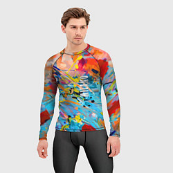 Рашгард мужской Vanguard fashion pattern Milano, цвет: 3D-принт — фото 2