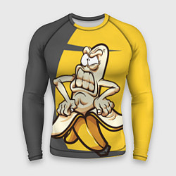 Рашгард мужской Злобный банан, цвет: 3D-принт