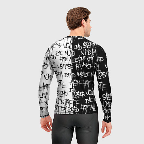 Мужской рашгард КАНЕКИ КЕН ZXC MODE / 3D-принт – фото 4